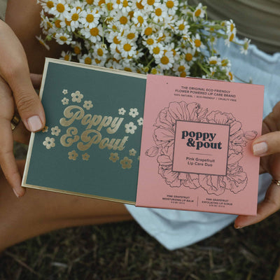 Poppy & Pout - Lip Care Duo, Pink Grapefruit
