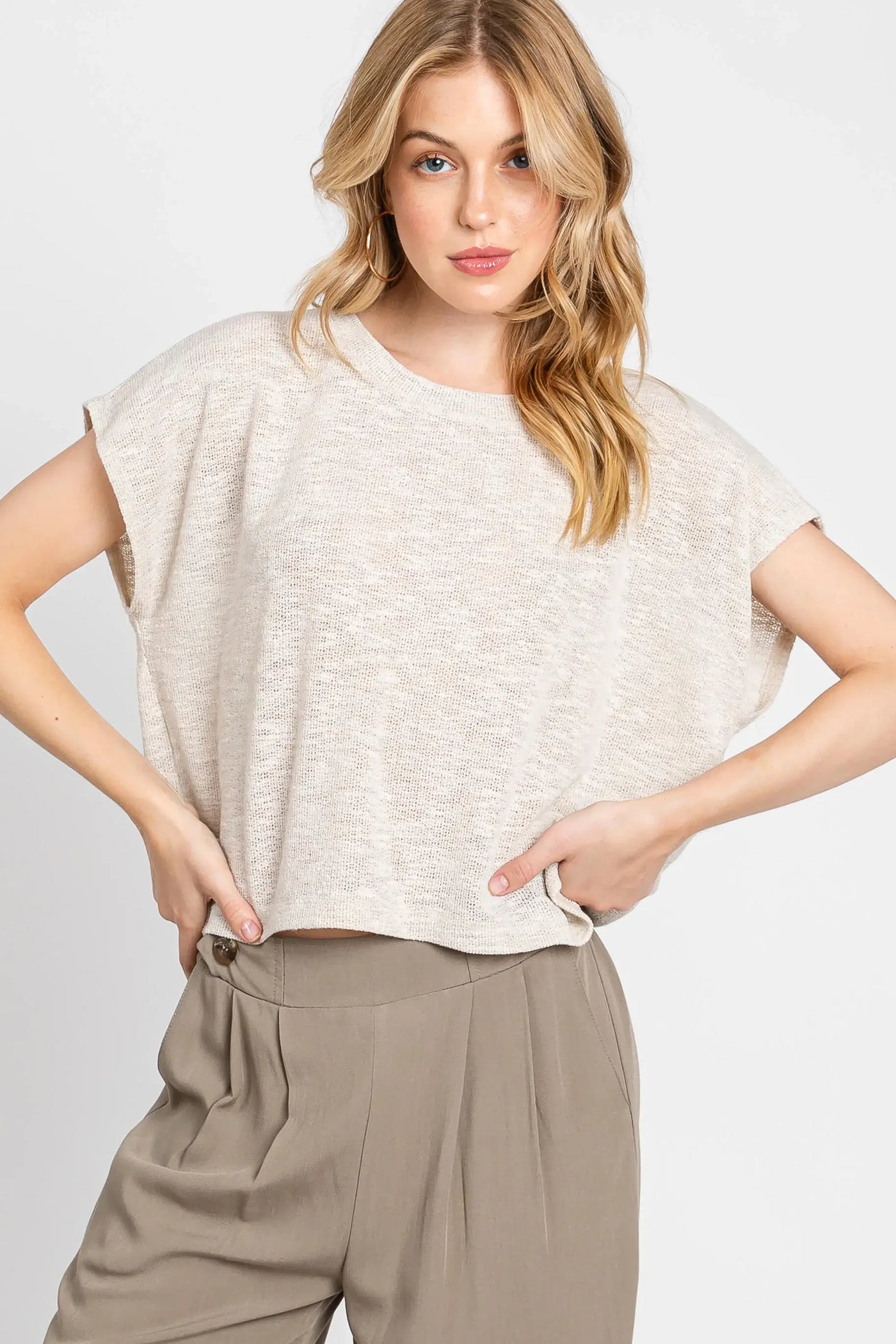 Tiffani Boxy Top