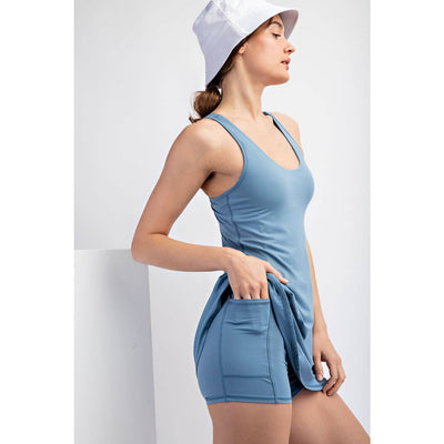 Rae Mode - TENNIS ROMPER DRESS: Peri Lavender / S