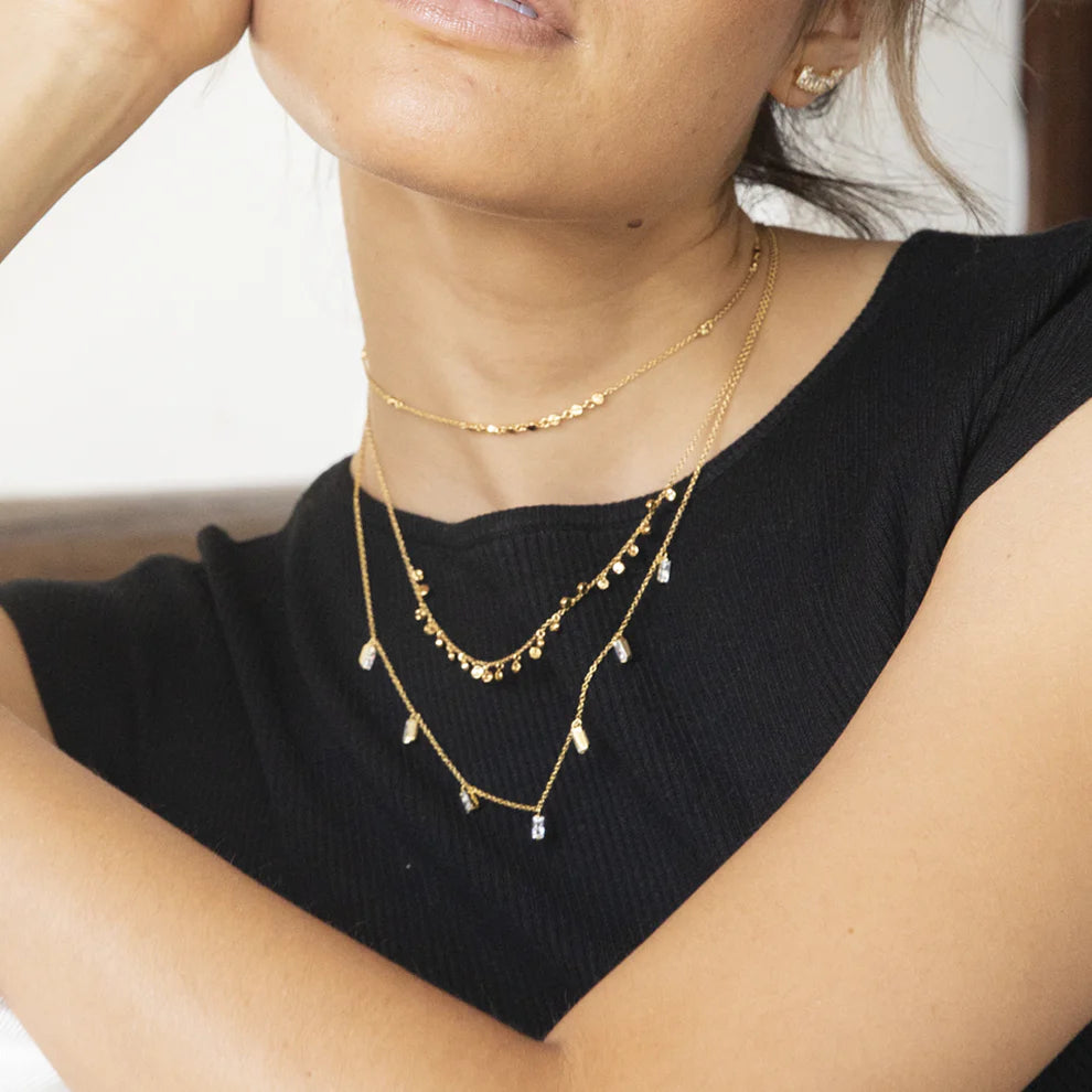 Gorjana : Chloe Mini Chocker - Gold