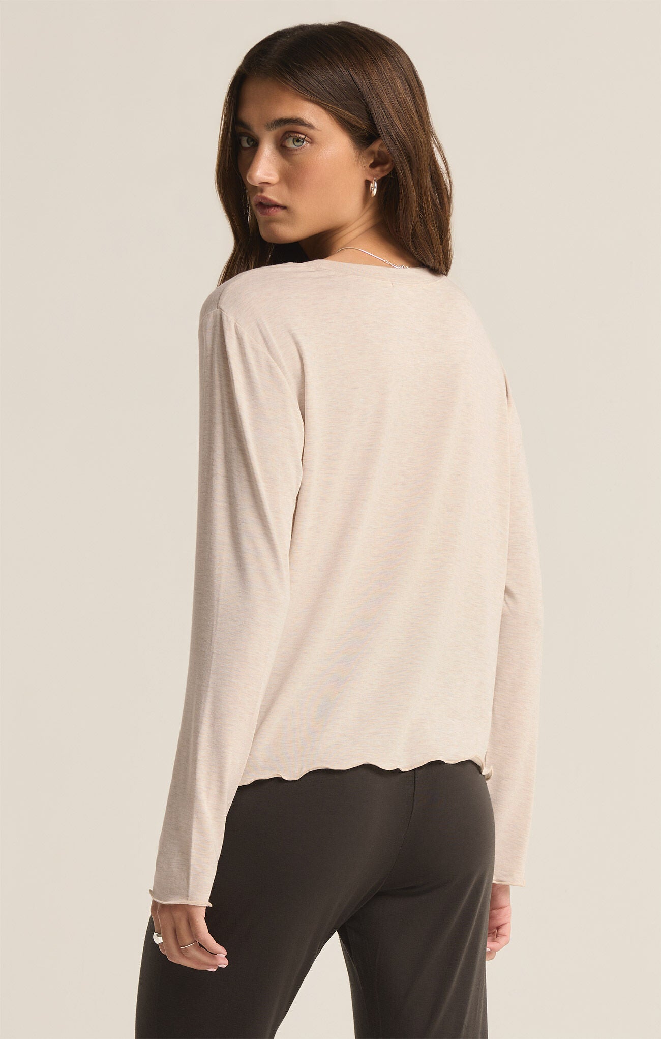 Z Supply : Hometown Long Sleeve Top