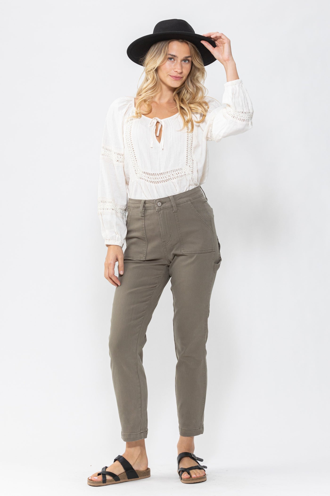 Judy Blue : High Waist Utility Pants