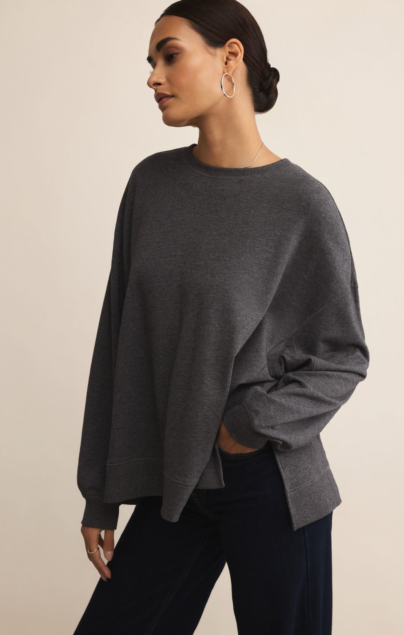 Z Supply - Modern Weekender - Charcoal Heather