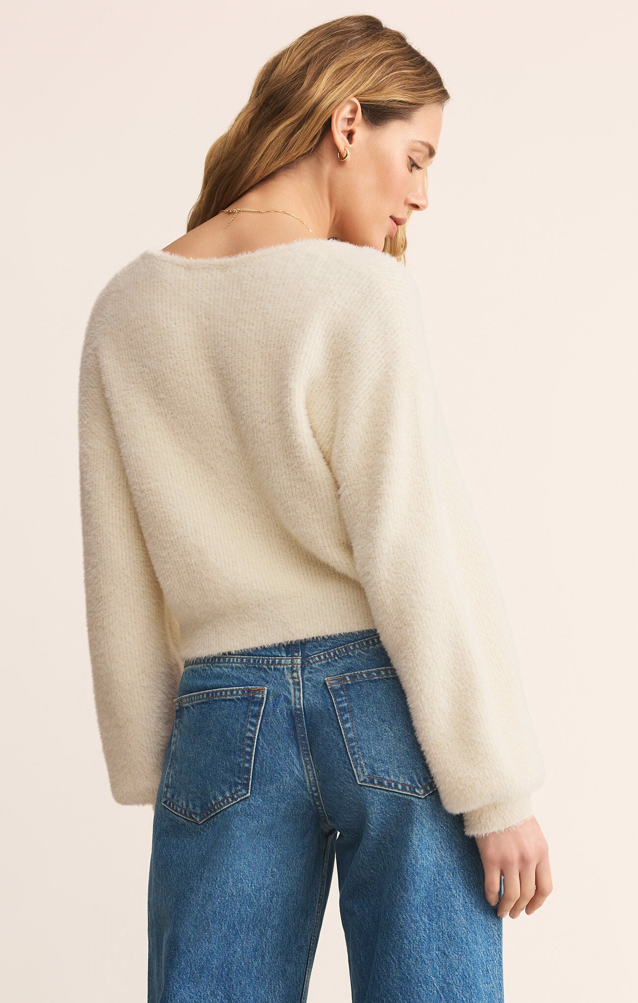 Saidra Fluffy Cardigan