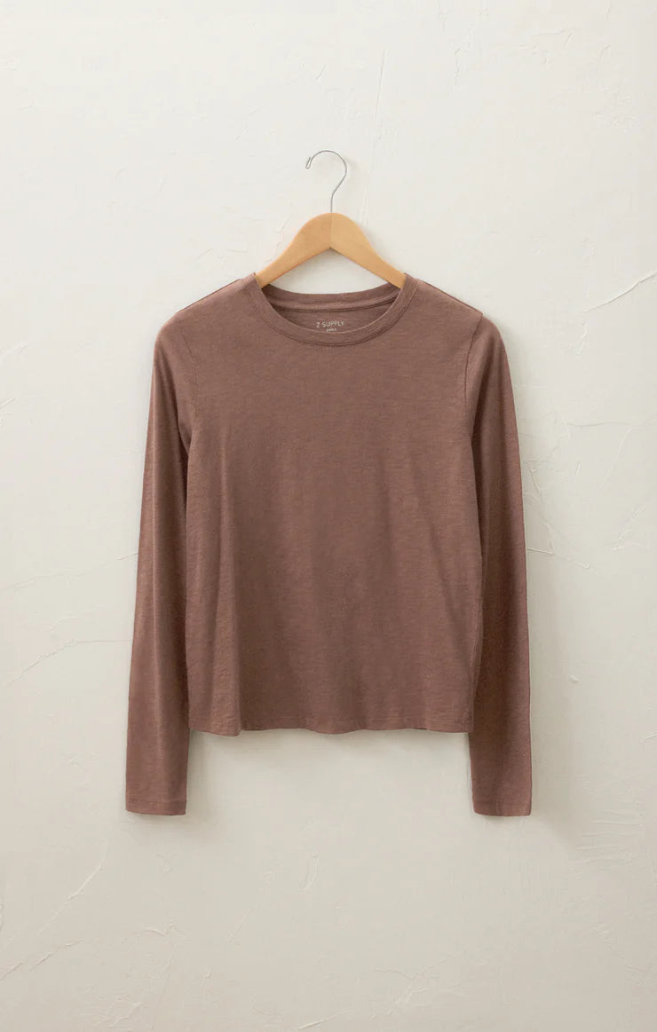 Z Supply : Modern Slub Long Sleeve Tee