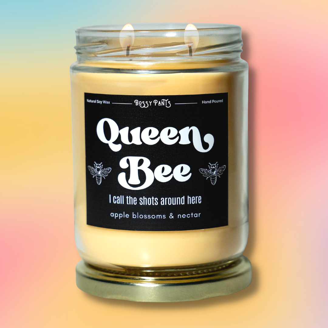 Bossy Pants Candle - Queen Bee