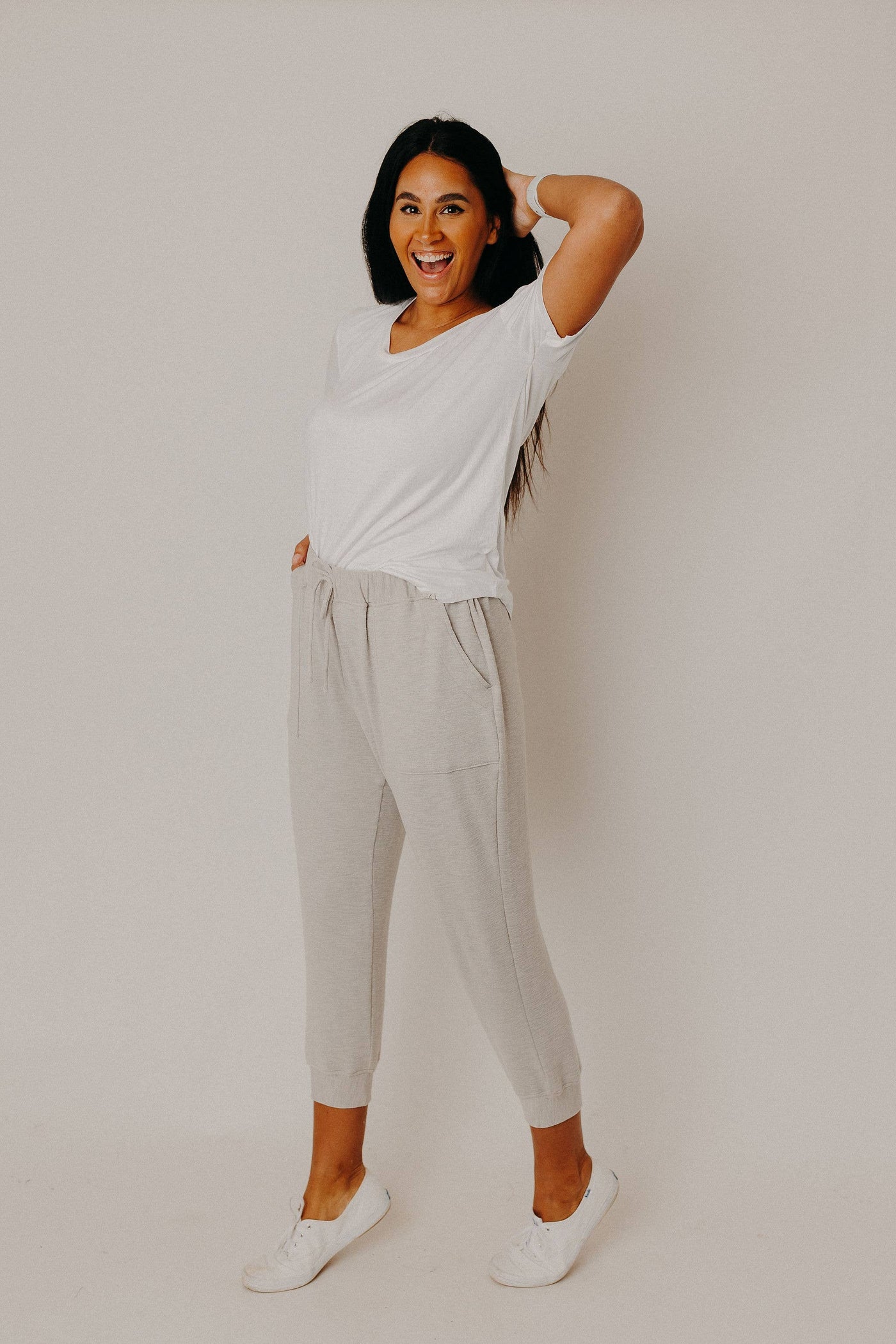 Pewter Bytavi Jogger Pant: L