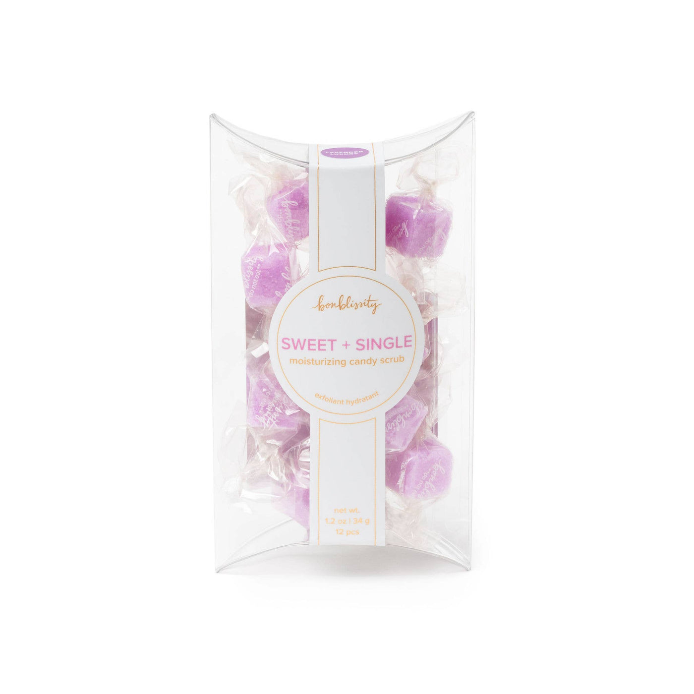 Bonblissity - Mini Me Sugar Cube Candy Scrub - Lavender Luxury