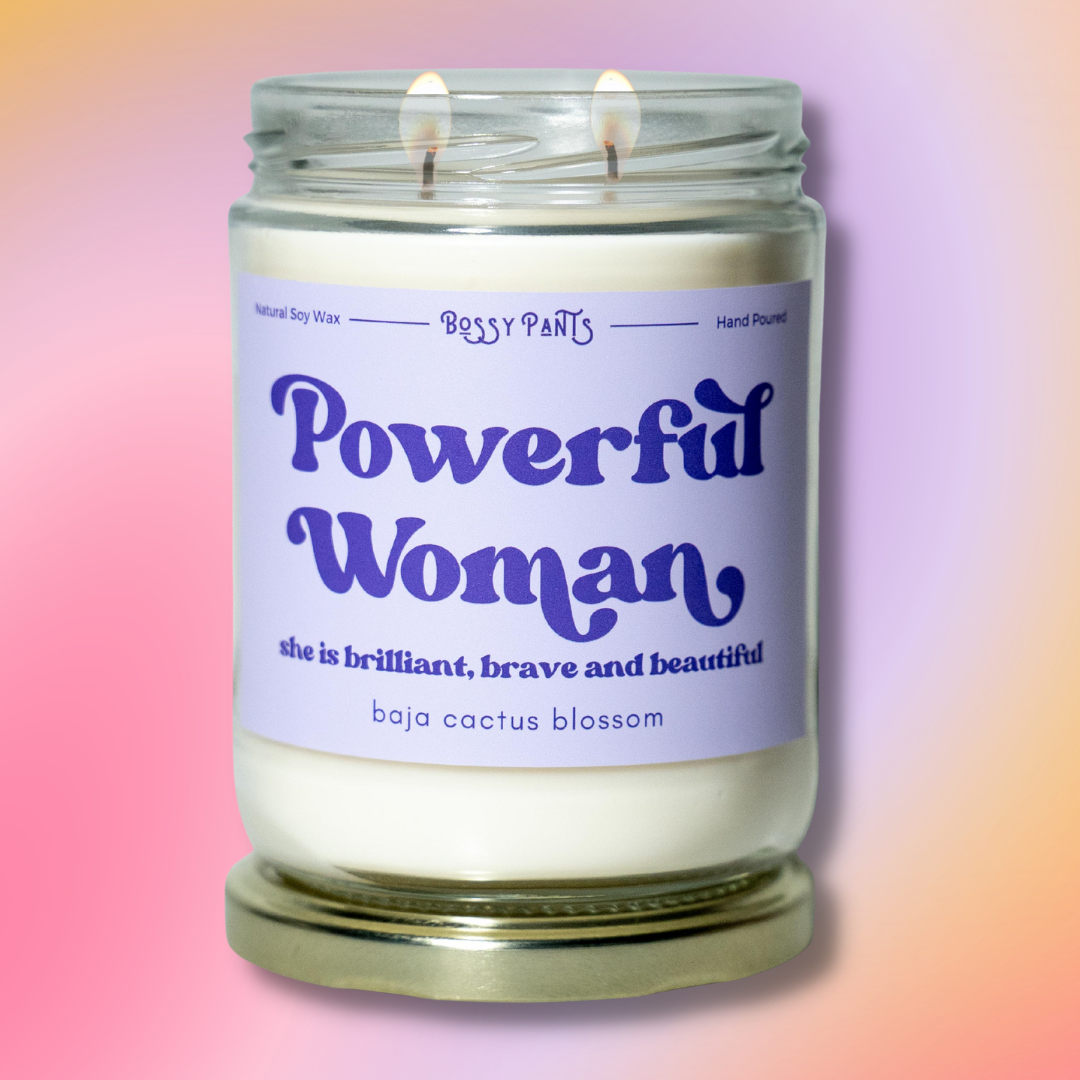 Bossy Pants Candle - Powerful Woman