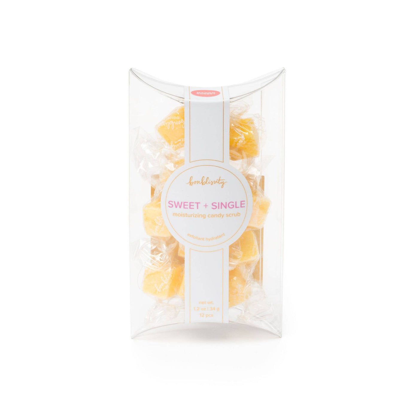 Bonblissity - Mini Me Sugar Cube Candy Scrub - Mango Sorbet